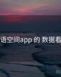 围绕 秘语空间app 的 数据看点 思路