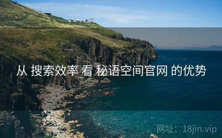 从 搜索效率 看 秘语空间官网 的优势