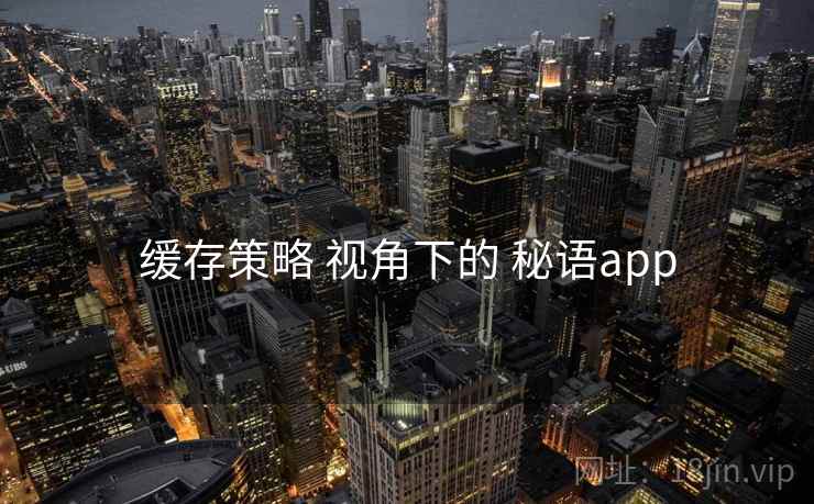 缓存策略 视角下的 秘语app