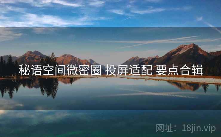 秘语空间微密圈 投屏适配 要点合辑