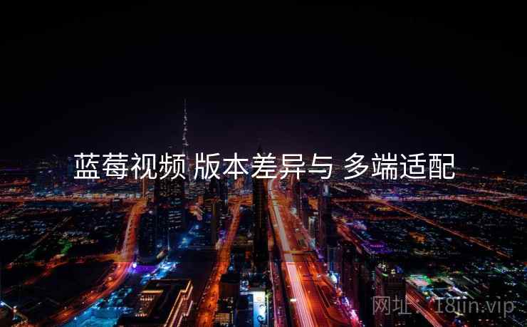 蓝莓视频 版本差异与 多端适配