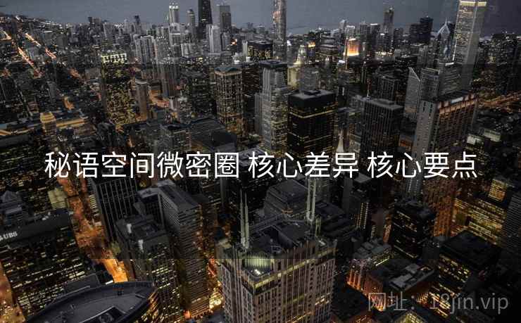 秘语空间微密圈 核心差异 核心要点