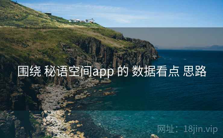 围绕 秘语空间app 的 数据看点 思路
